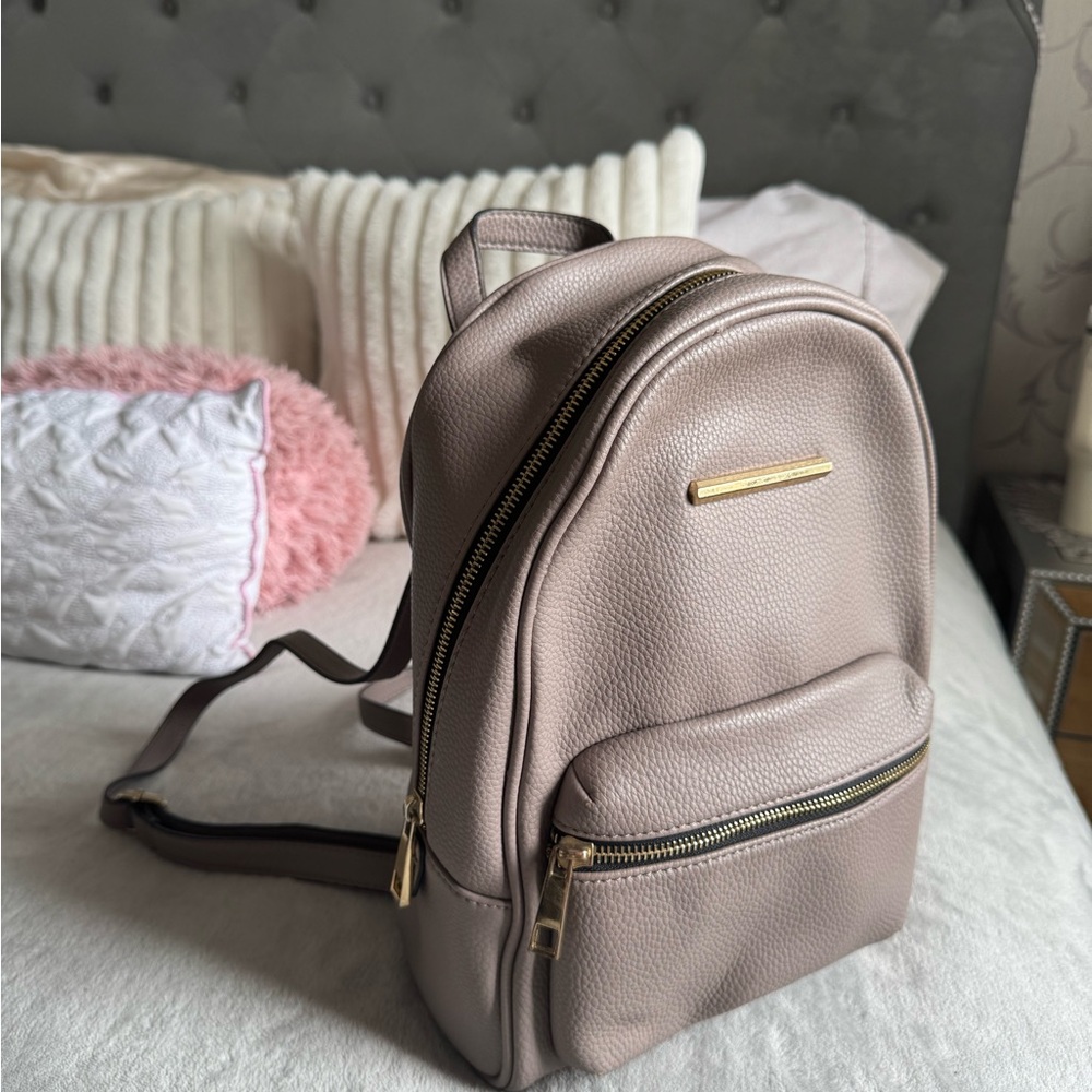 Elegant Taupe mini Backpack from Call it Spring